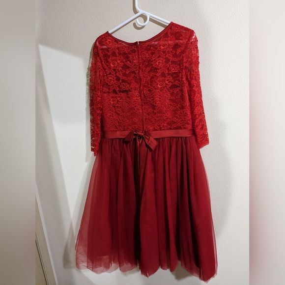 Red prom dress - Picture 2 of 2